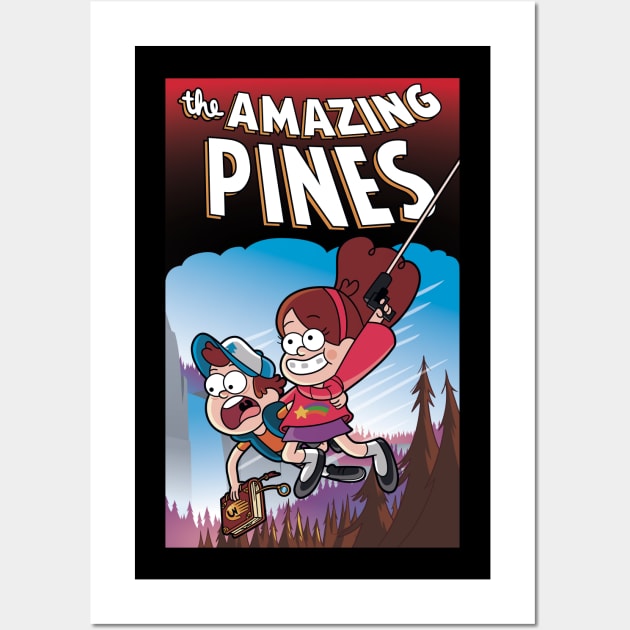 The Amazing Pines Wall Art by jasesa